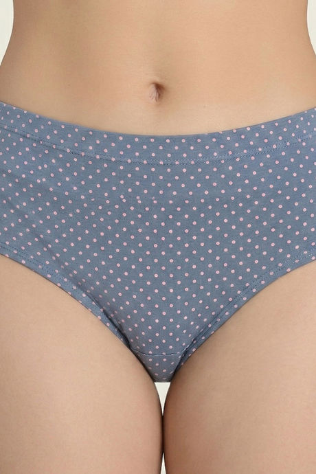 Zivame Medium Rise Full Coverage Hipster Panty (Pack of 3) -  Multicolor — image 13